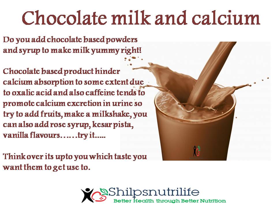 Calcium Absorption Chocolate Milk Calcium Absorption Chocolate Milk