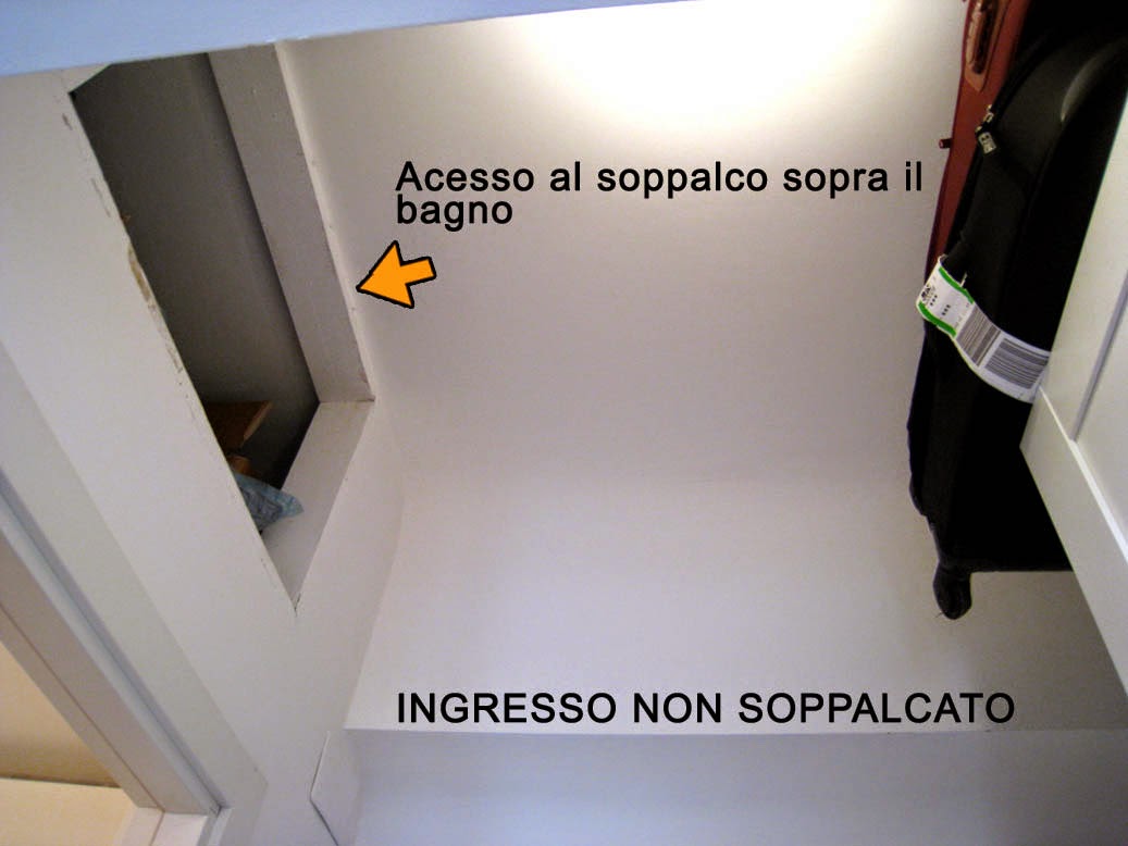 Faretti cartongesso corridoio: illuminazione corridoio di un ... Vetrocemento ripostiglio