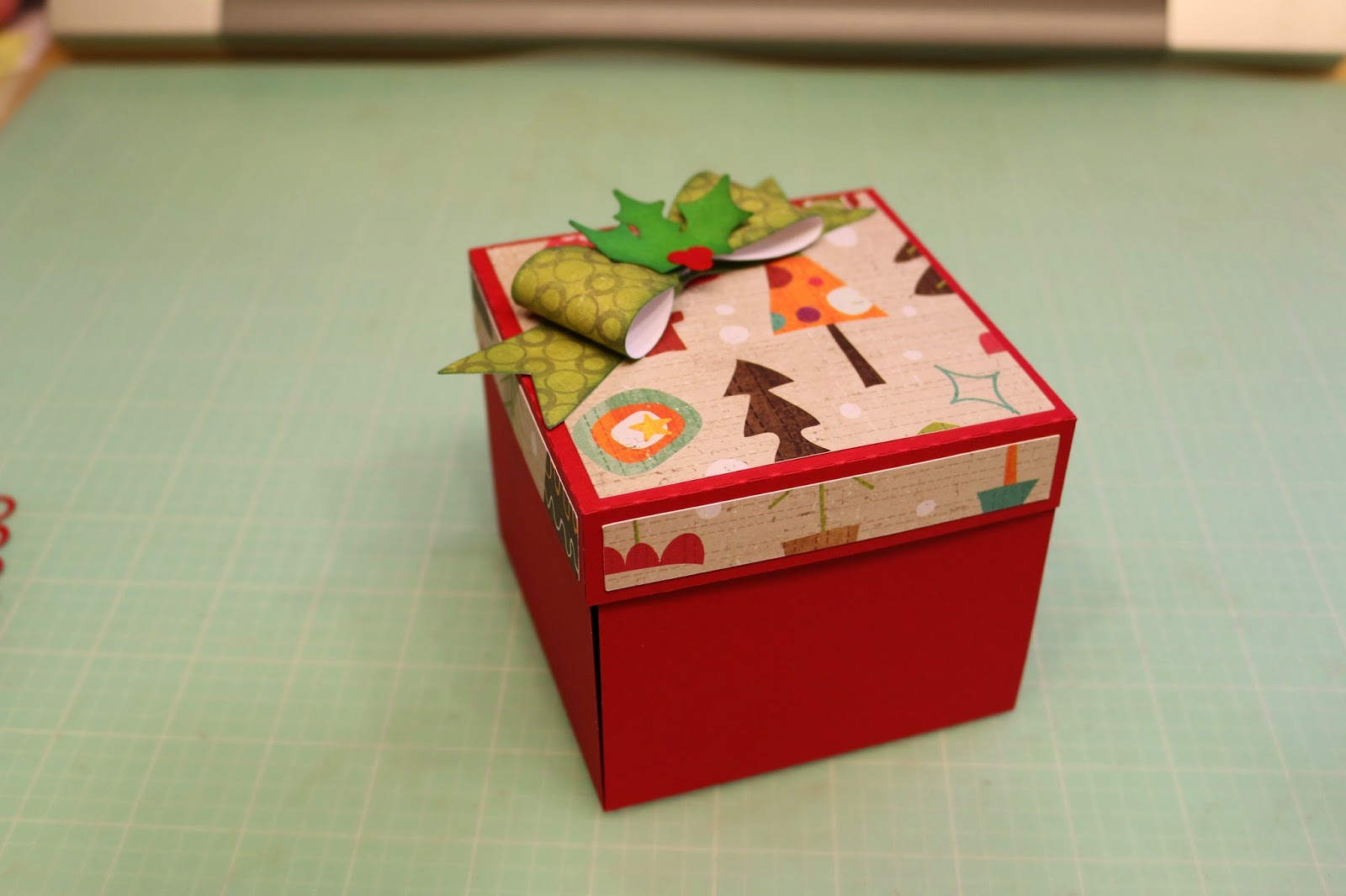 Explosion Box with Kits Bits of Paper