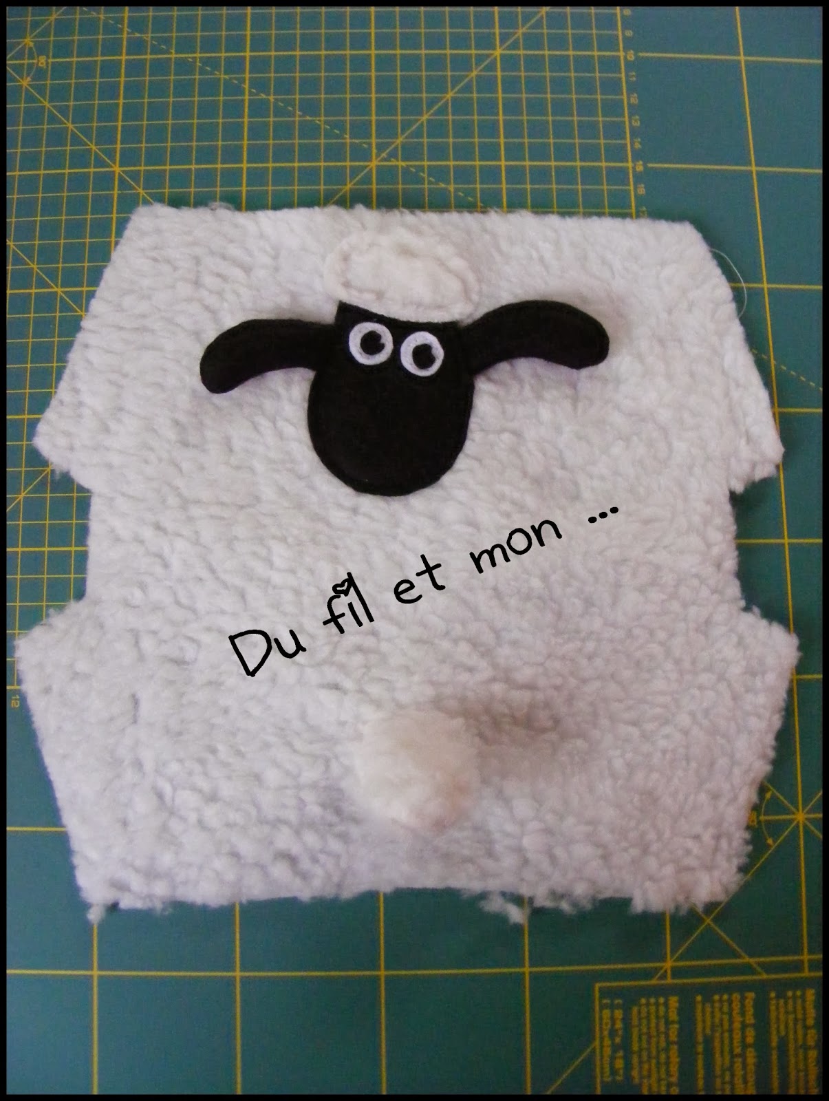 Du fil et mon... Trousse Shaun Le mouton