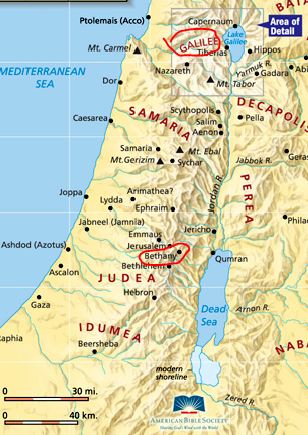 Where Was Jesus Baptized Map Topher Wiles: Why Was Jesus Baptized?