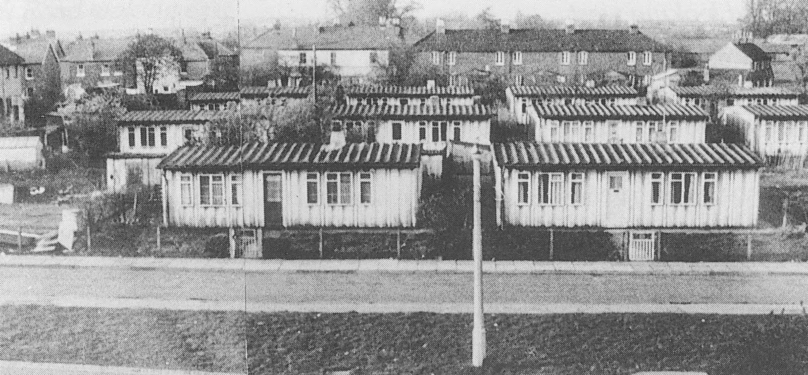 Eton Wick History Eton Wick prefabs, built 194647.