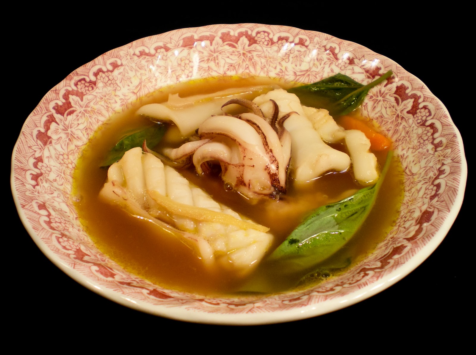 Random Cuisine Taiwanese Stirfried Squid Soup