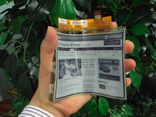 Flexible E-Paper Screen World's First Ready Produced