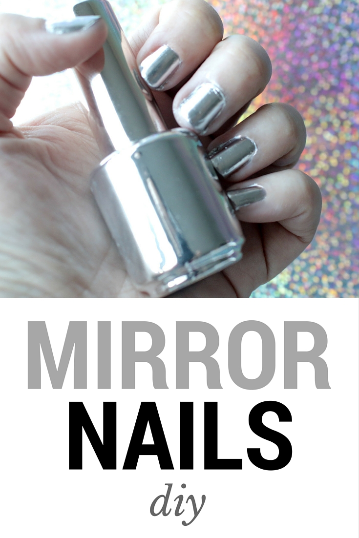 Elle Sees Beauty Blogger in Atlanta DIY Mirror Nails Tutorial