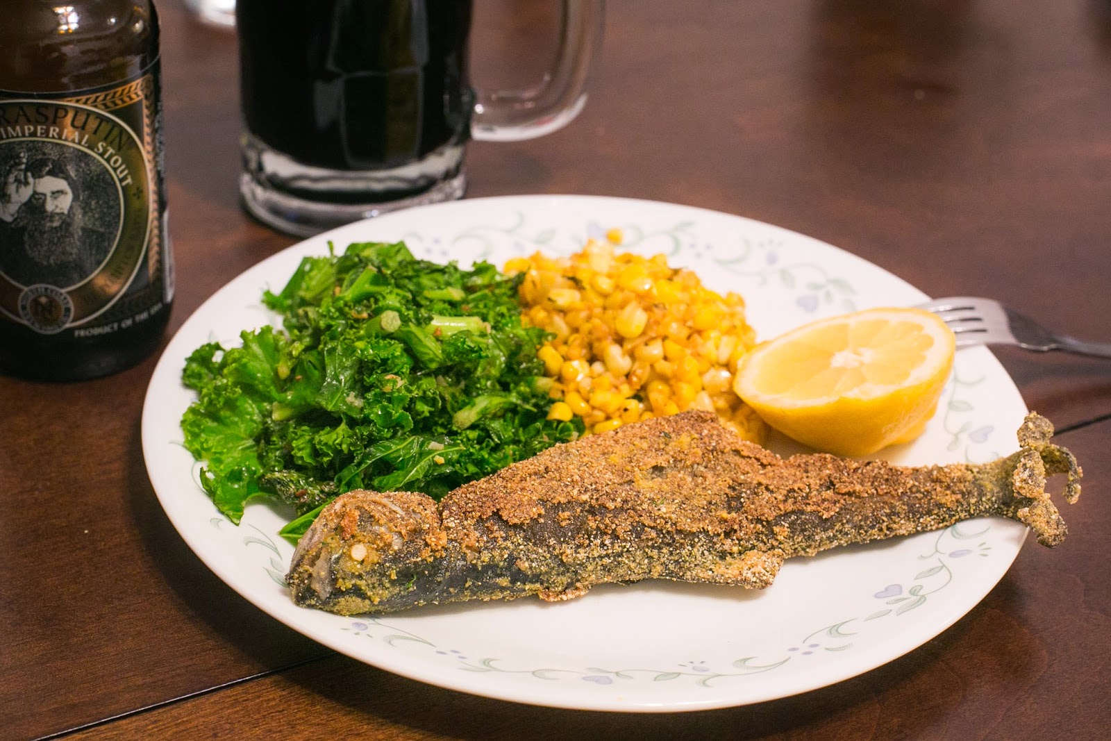 Food for Hunters Rainbow Trout Fried in Lard