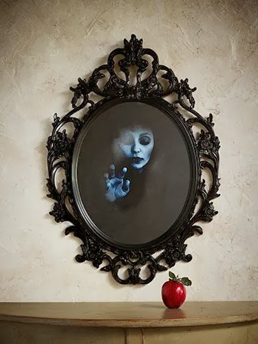 11 halloween mirrors to spook up your bathroom decor