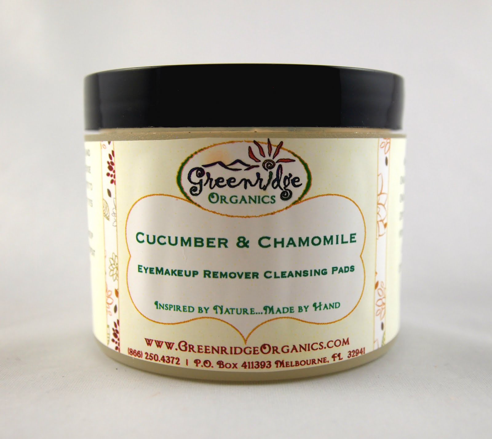 Kaylin's Kit Review Greenridge Organics Cucumber and Chamomile Eye