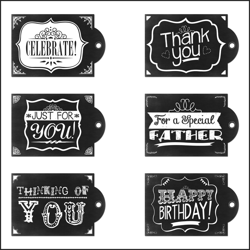 Chalkboard Printable Tags The Cottage Market