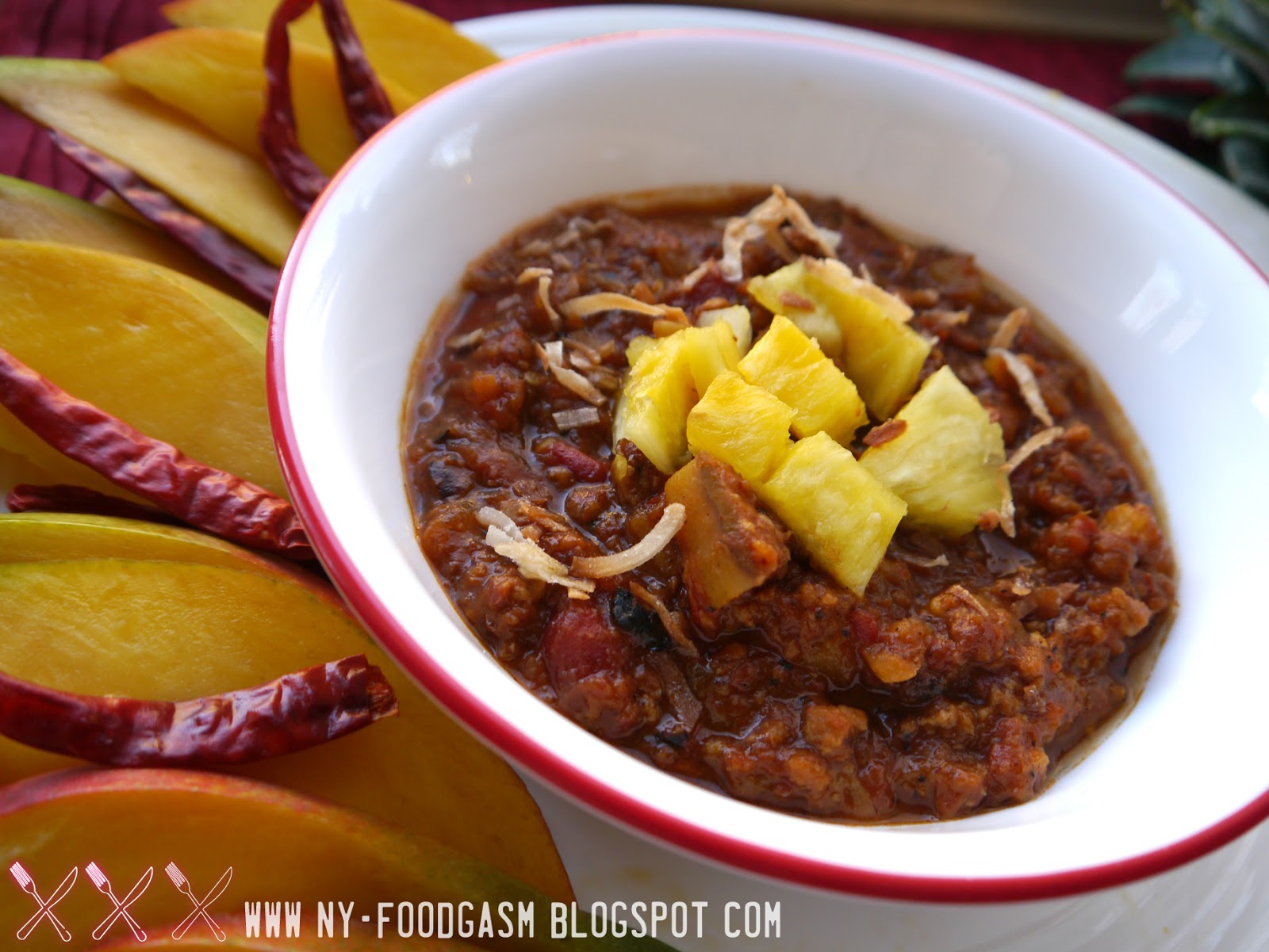 Sweet and Spicy Pineapple Mango Chili NY Foodgasm