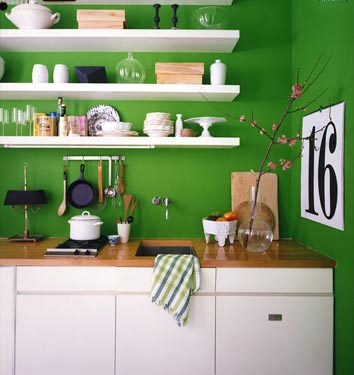 Marta decoycina: decorar la cocina en verde