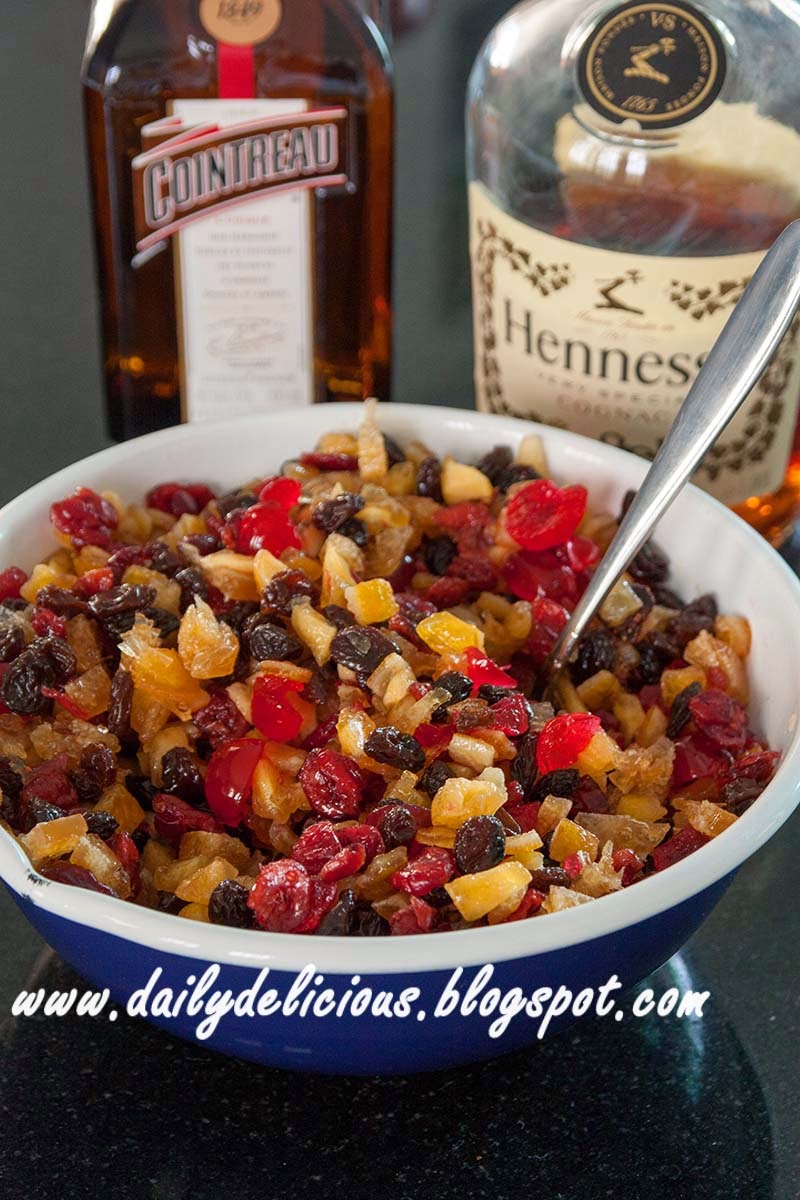 dailydelicious Dairy free Christmas Fruitcake