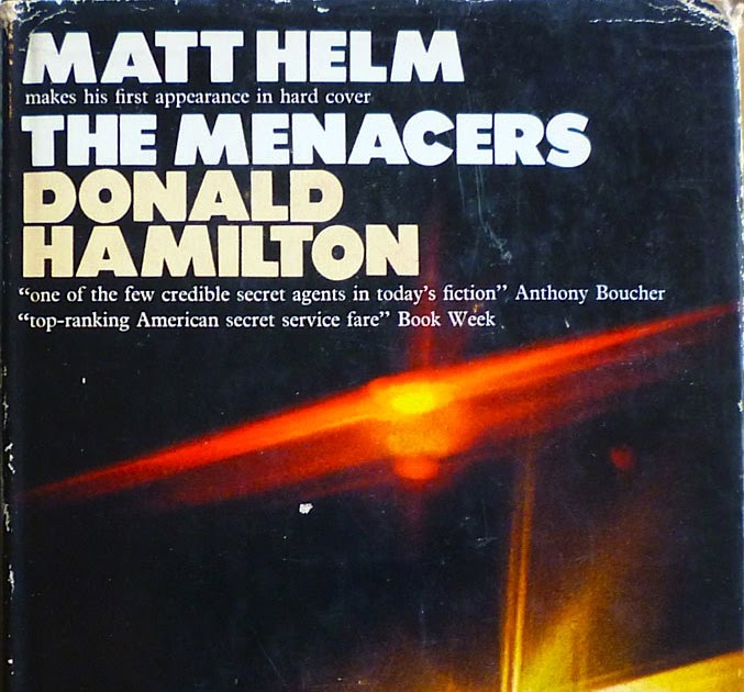Existential Ennui Matt Helm in Hardcover The Menacers (Matt Helm 11