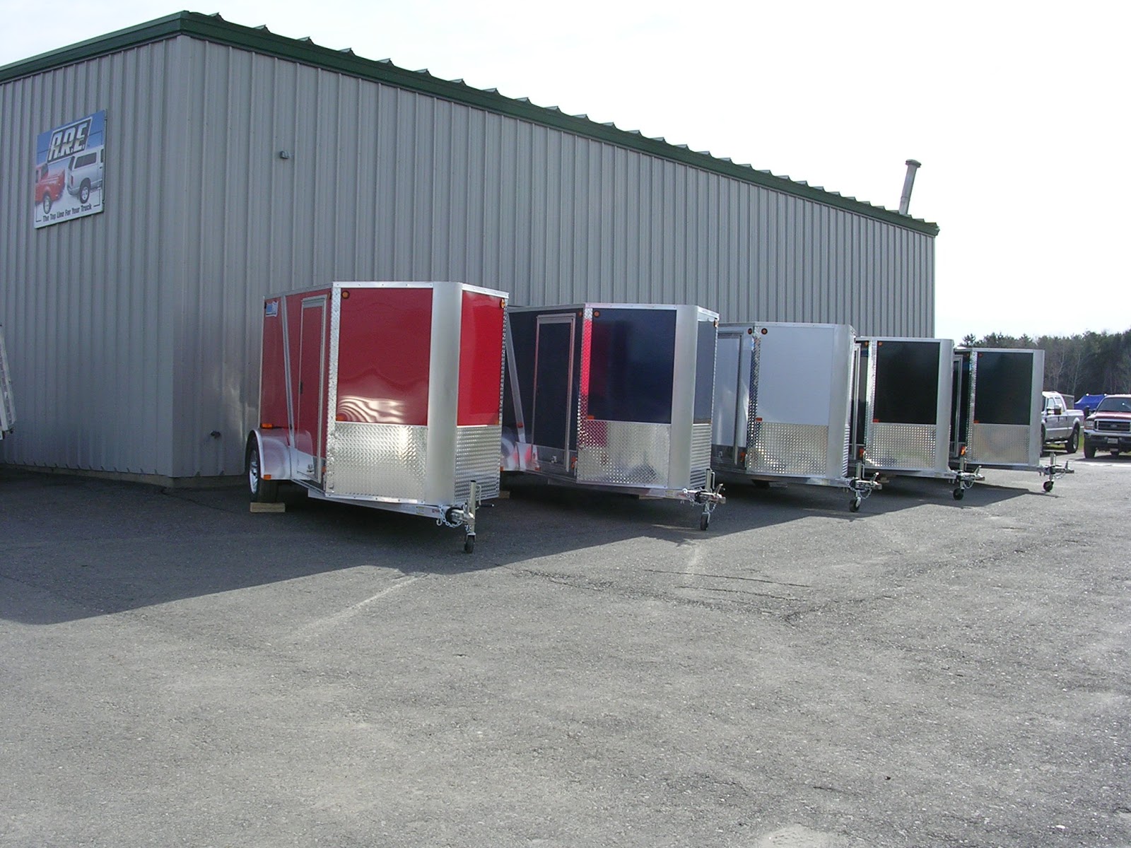 Michaud's Trailers Winslow Maine Cargopro C5X10 Enclosed Cargo
