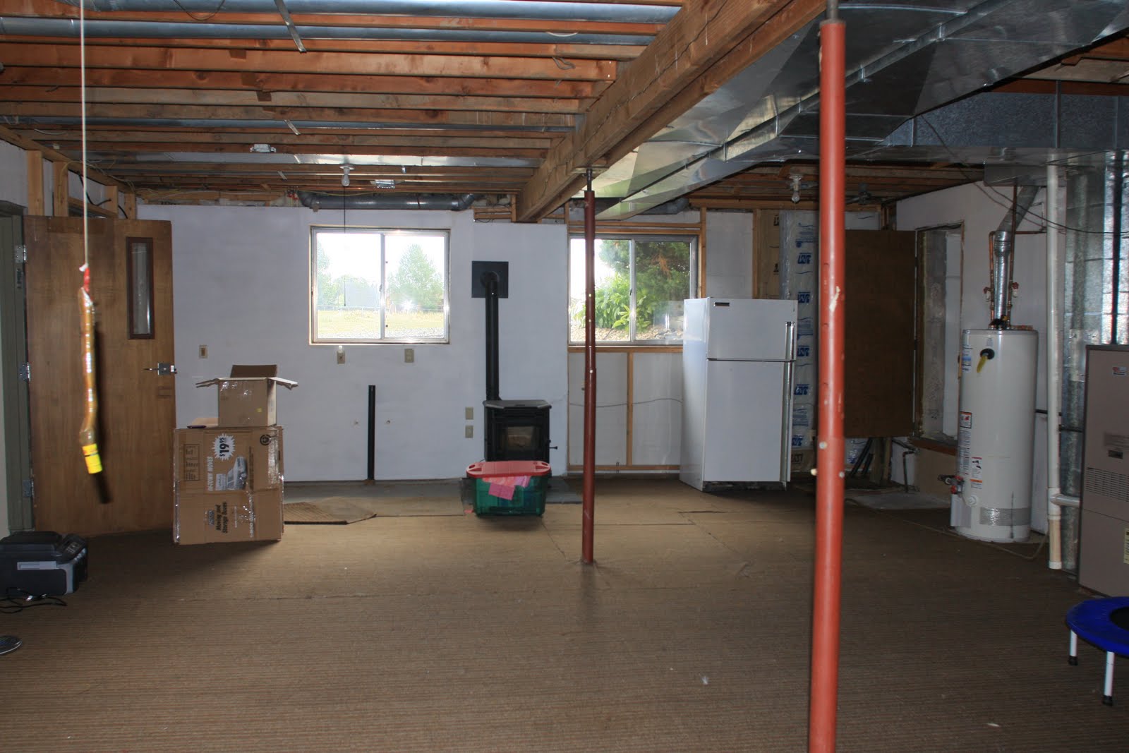 Pellet Stove Basement Pellet Stove Basement
