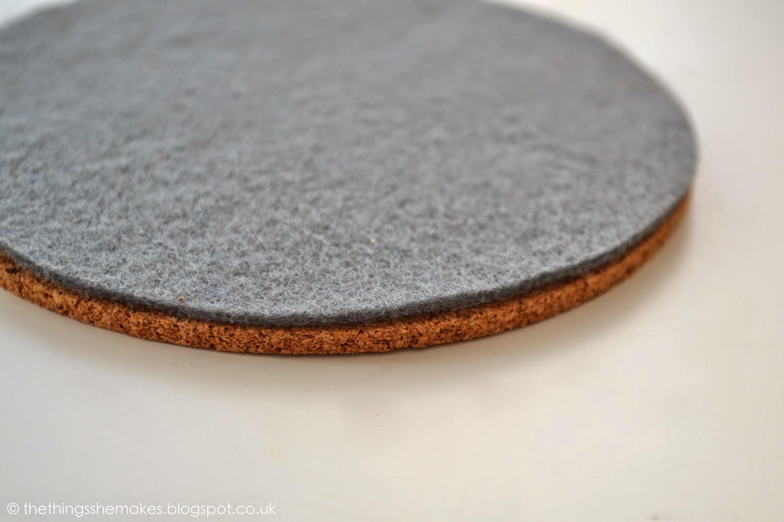 How to Make Felt Coasters The Things She Makes