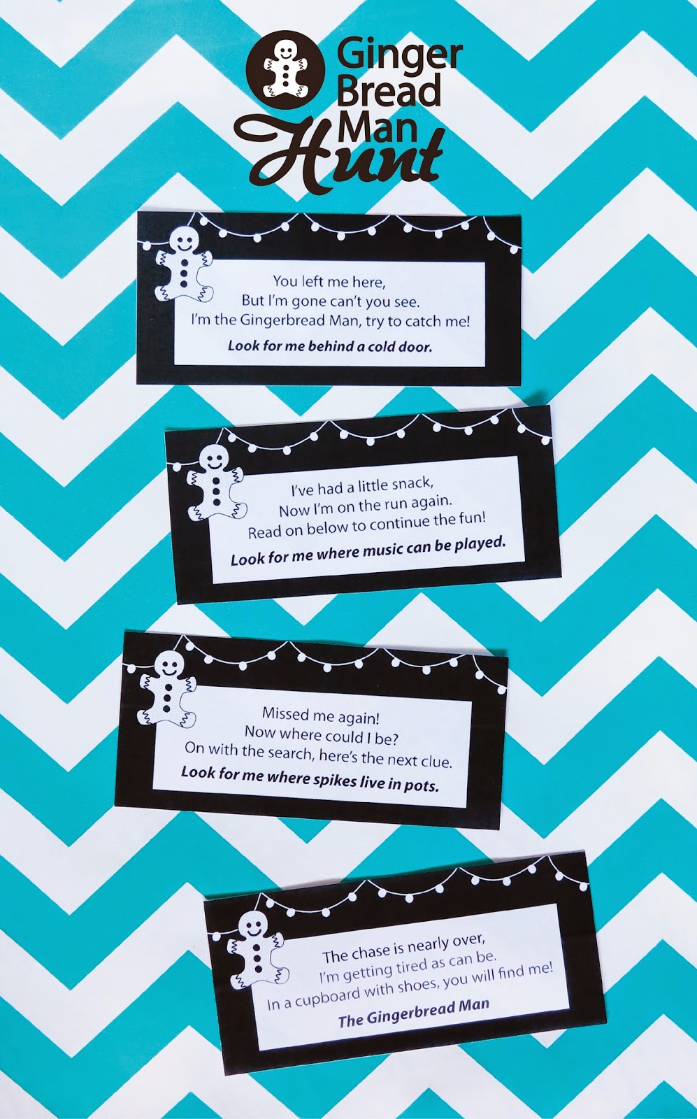 Ashlee Rae Designs Gingerbread Man Hunt