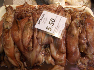 "Squid" in Riga Central Market.