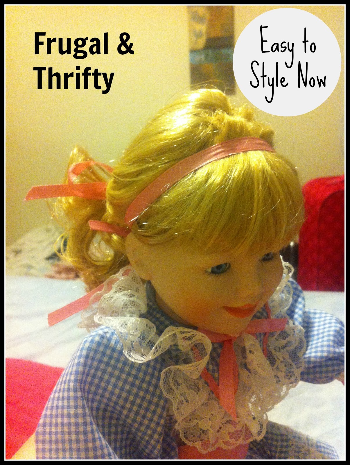 Frugal & Thrifty Do It Yourself Doll Hair Detangler Spray