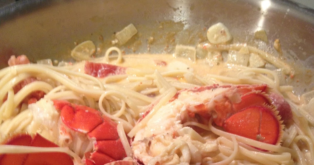 Food's on my mind. Lobster Linguine