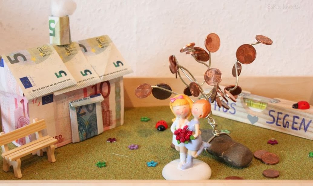 EsKa Kreativ [Geldgeschenk] Hochzeitsgeschenk für Bauherren