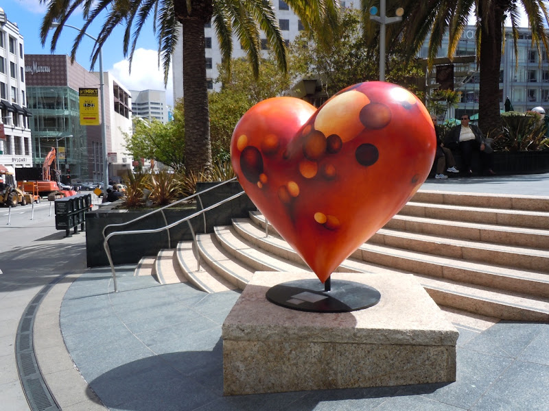 Chosen Ones Heart sculpture Monika Steiner