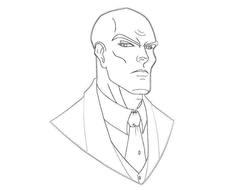 Printable Professor X Professor X Portrait Coloring Pages printable-professor-x-professor-x-portrait-coloring-pages