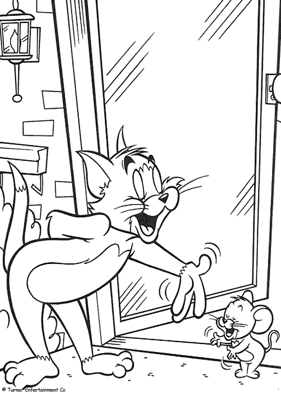 imagens Tom e Jerry pintar Desenhos Preto e Branco Tom e Jerry Colorir