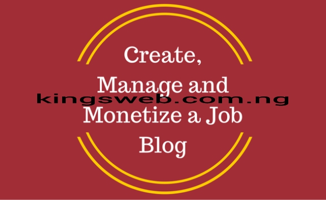 create a job alert website