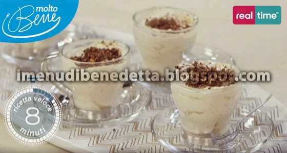 Tazzine di Caffè e Mascarpone di Benedetta Parodi
