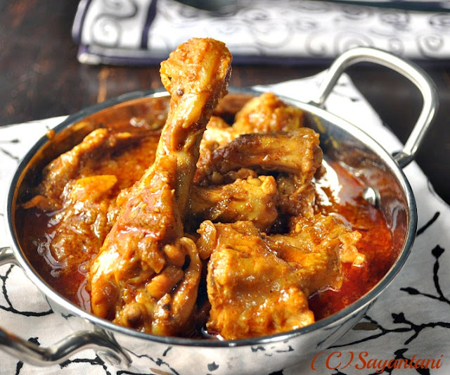 Hyderabadi Chicken A Homemaker's Diary