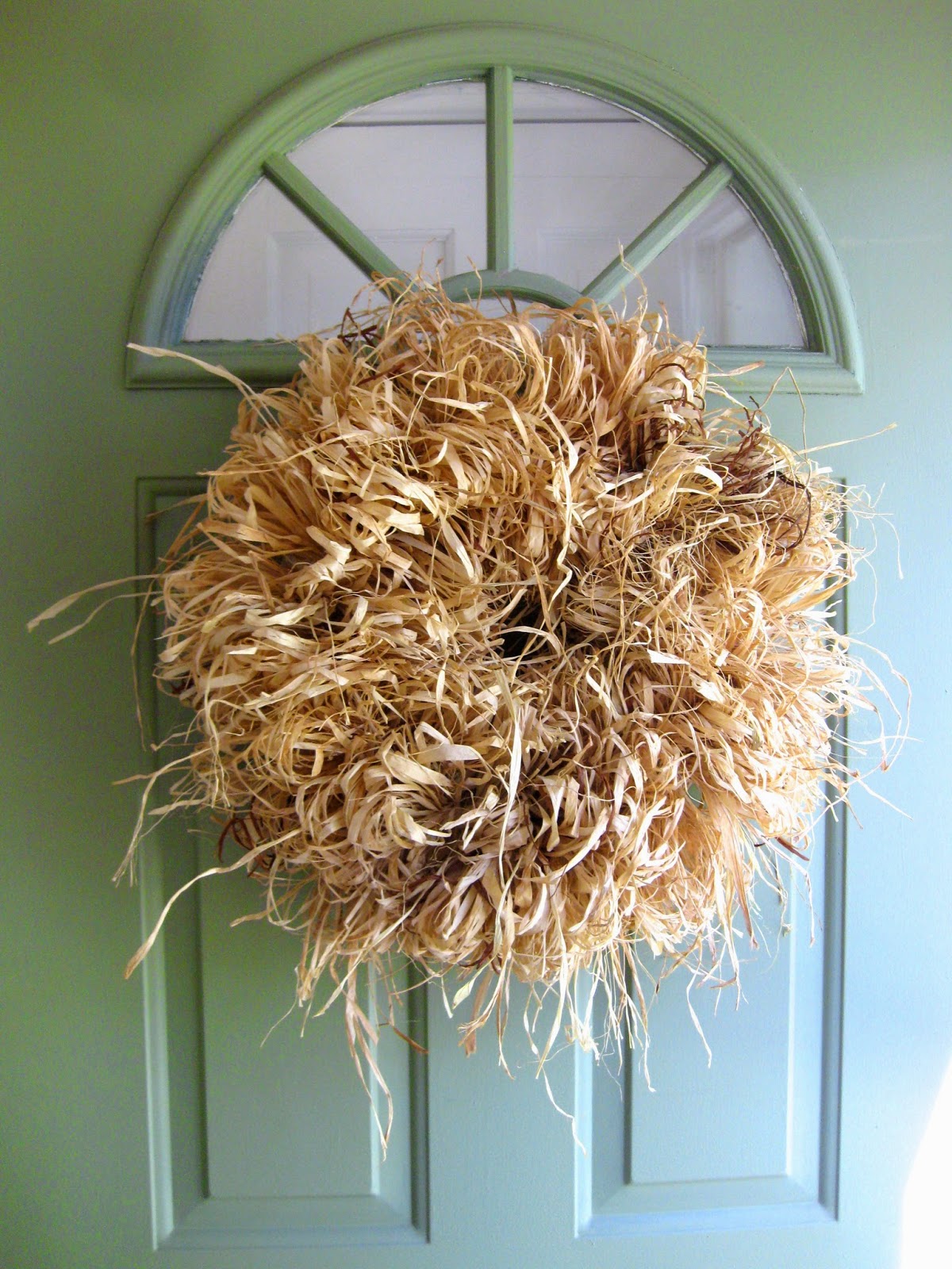 How To Use Raffia On A Wreath at Lester Chapman blog