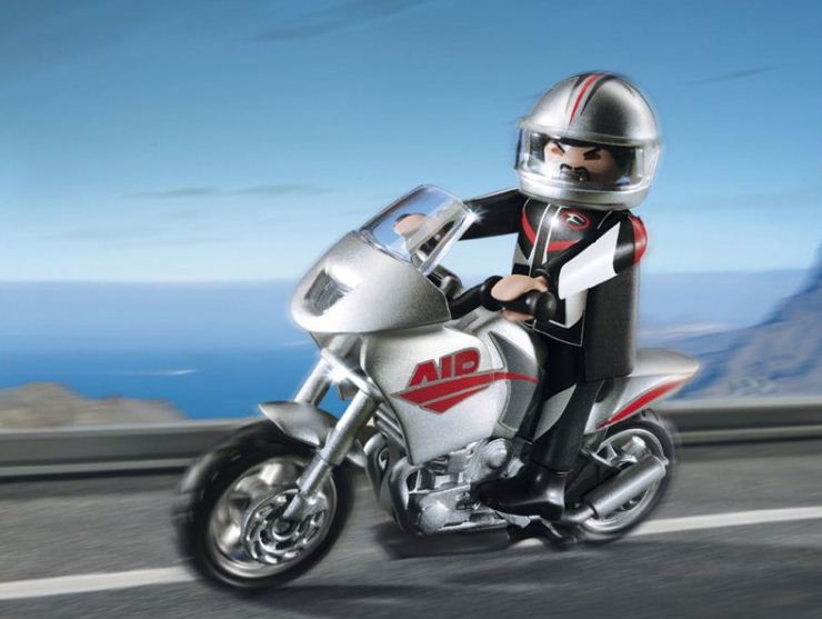 MOTORCYCLE 74 Playmobil motorcycle toys