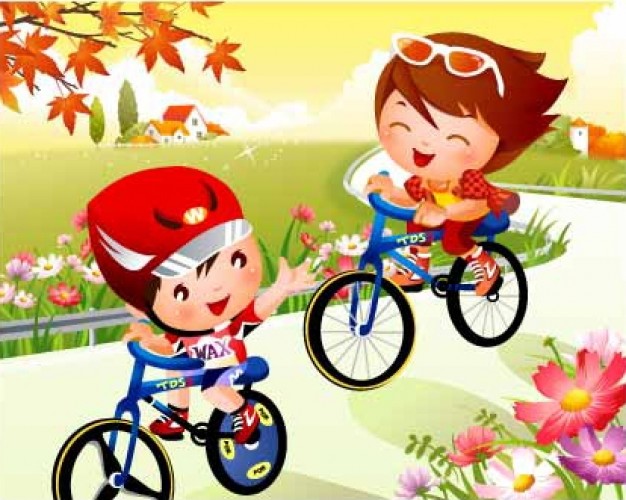 los-ninos-de-las-bicicletas-de-vectores-de-movimiento-de-material_15 los-ninos-de-las-bicicletas-de-vectores-de-movimiento-de-material_15