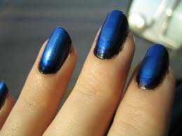 High Definition Wallpaper Club: Sky Blue Nail Design