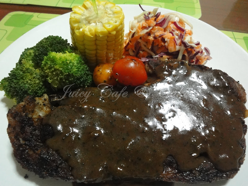 JUICY CAFE LAMB CHOP BLACK PEPPER