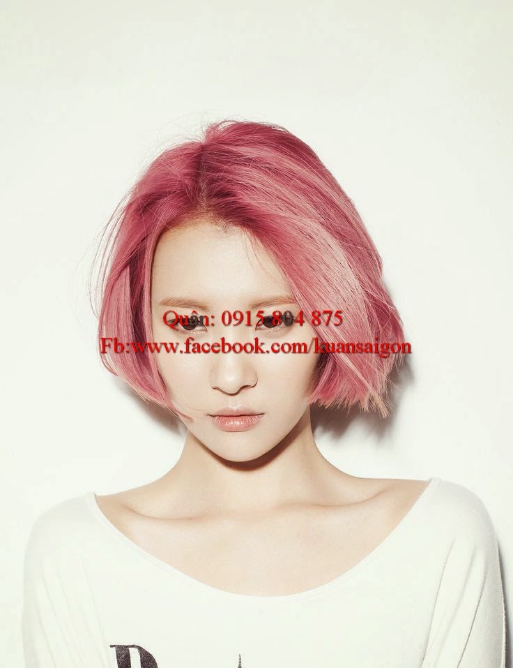 CẮT NHUỘM TÓC MÀU HỒNG PINK TẠI HÀ NỘI