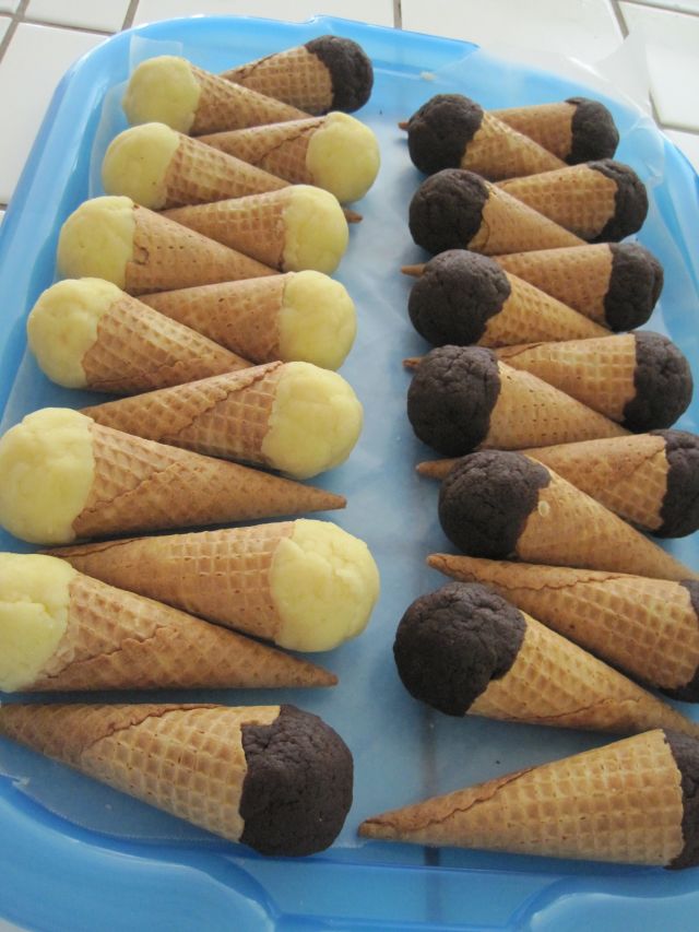 Your Happy Baker Ice Cream Cone Theme 1st Birthday