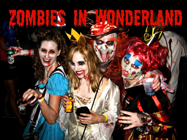Zombies in Wonderland Zombies in Wonderland zombie pub crawl minneapolis