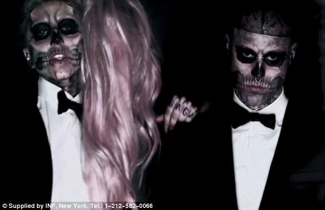 lady gaga tattoos on ack. lady gaga tattoos on her back. lady gaga tattoos on ack.