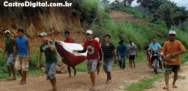 No Maranhão, redes substituem ambulâncias no transporte de doentes IMAGEM - No Maranhão, redes substituem ambulâncias no transporte de doentes