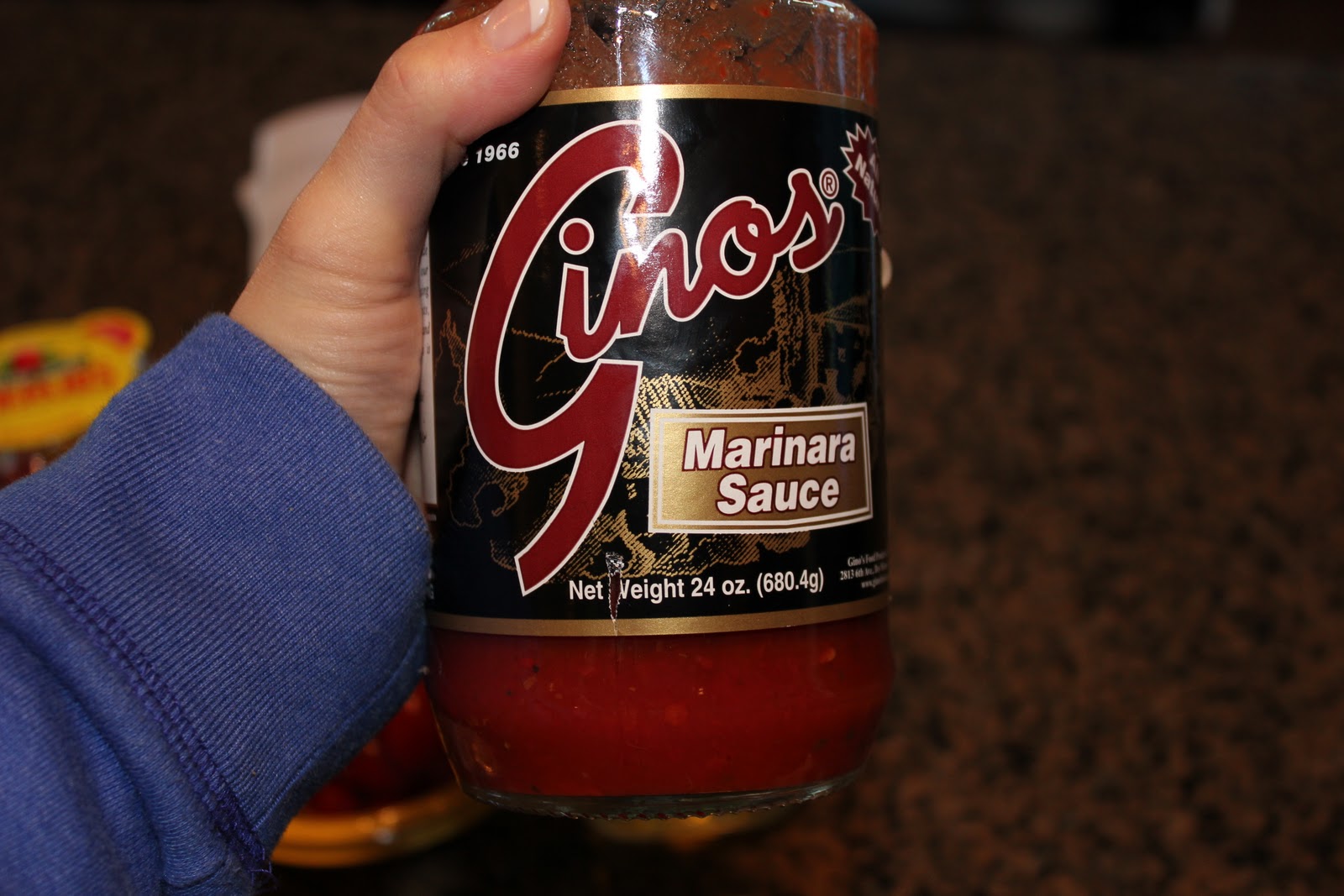 Never trust a skinny cook.... Baked chicken parmesan