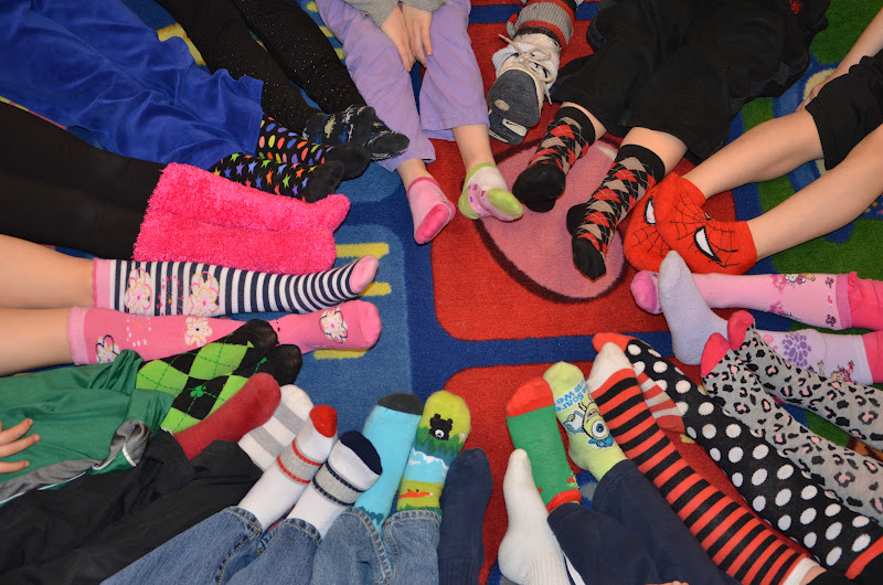 Fun and Silly Sock Day at Preschool