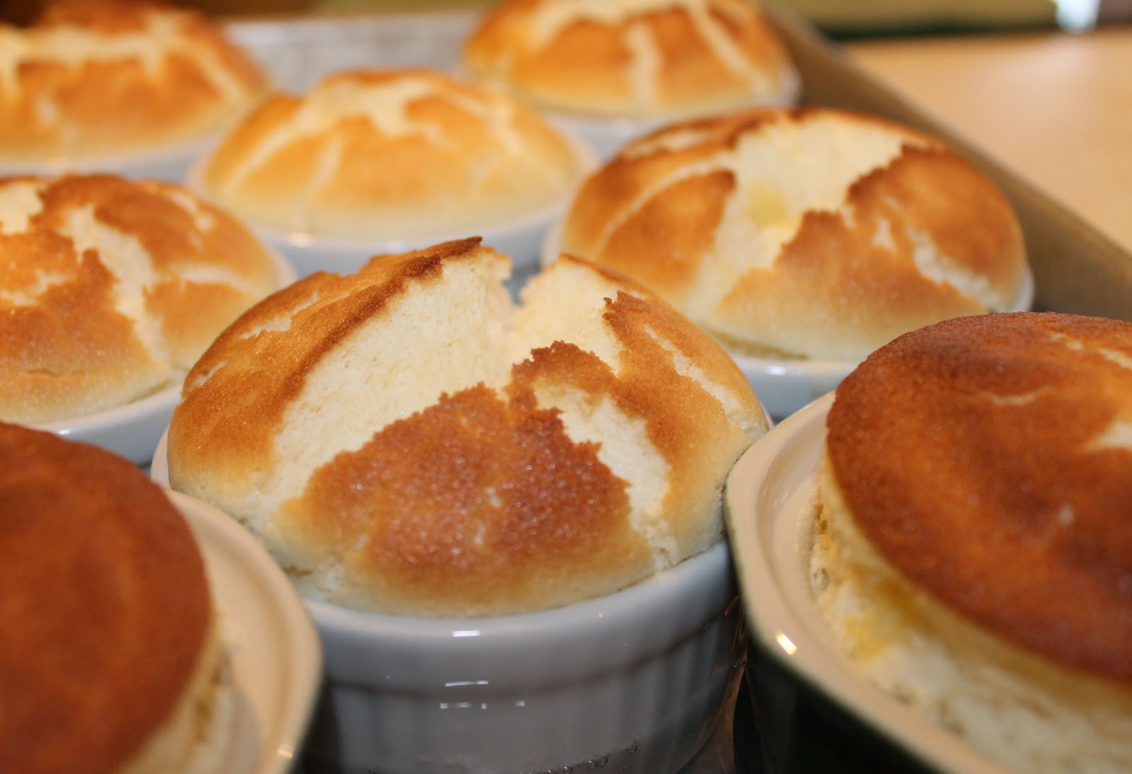 Lemon Pudding Cakes JustOneDonna