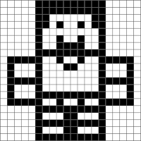 Minecraft pixel art outline tutouial Minecraft pixel art outline tutouial