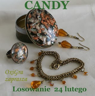 Wygrałam moje pierwsze  candy