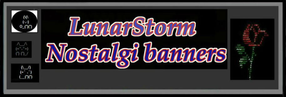 LunarStorm Nostalgi banners