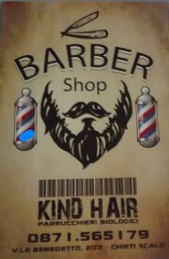 BARBER SHOP KIND HAIR VIALE B.CROCE 203 CHIETI SCALO