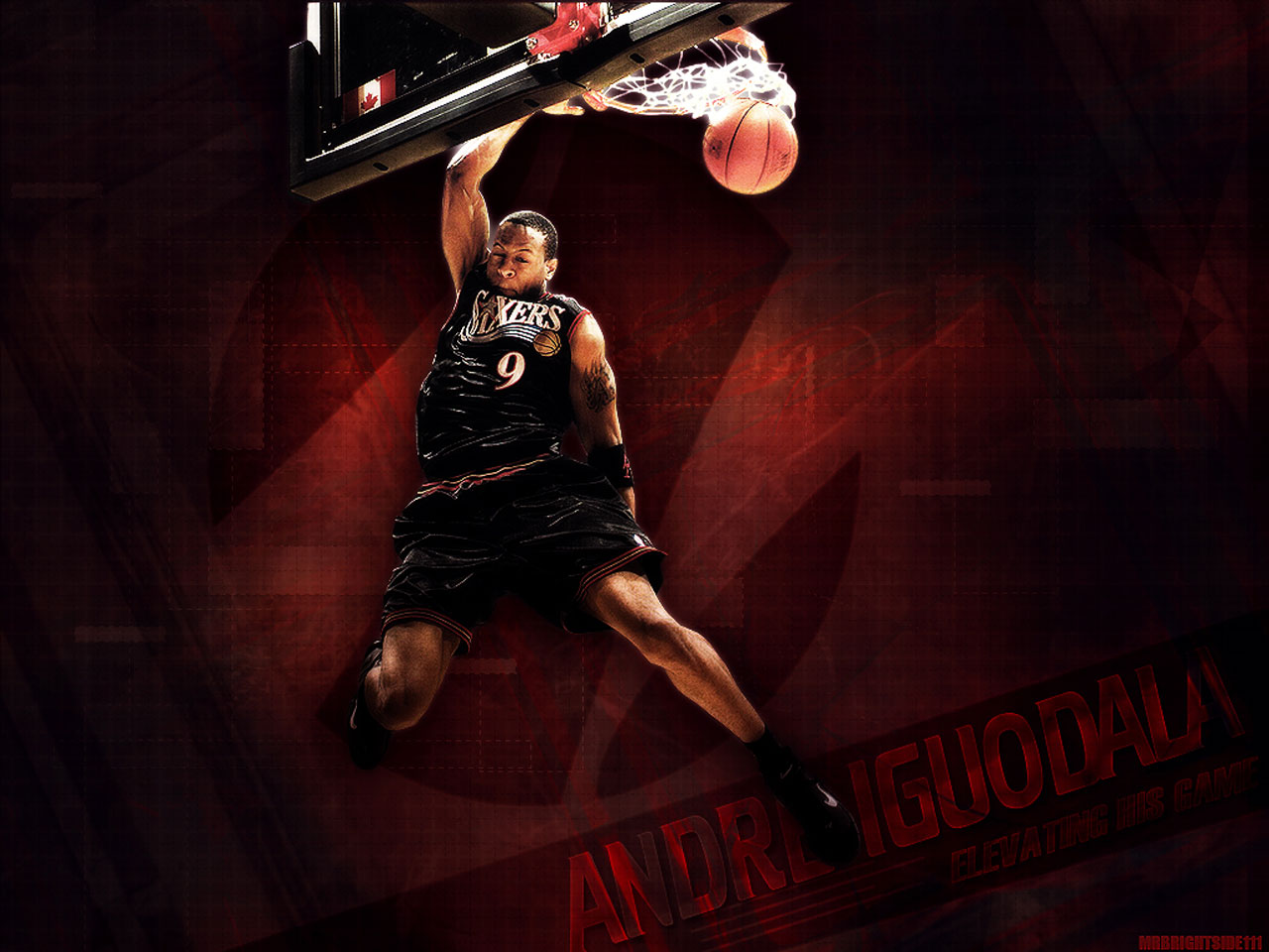 nba player pictures: Andre Iguodala Philadelphia 76ers