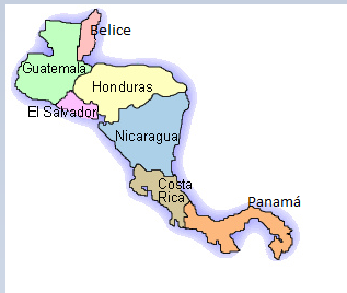 El blog de Mrs. Barreto: Mapa América Central Istmica